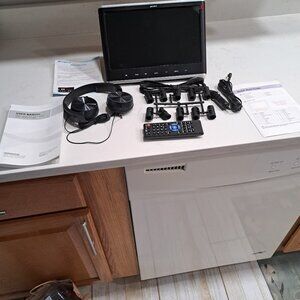 These are two tv head rest digital multimedia rear- seat removable tv head sets.